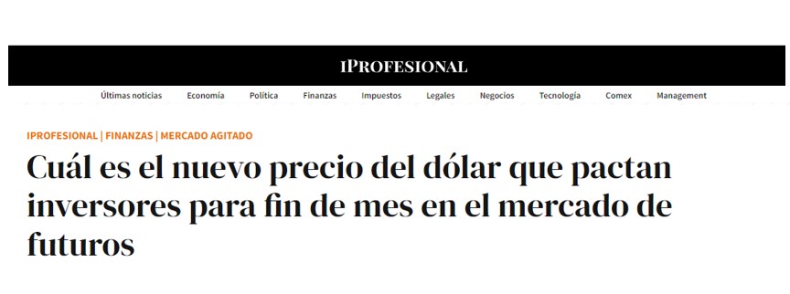 Cuál es el nuevo precio del dólar que pactan inversores para fin de mes en el mercado de futuros