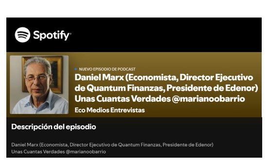 Daniel Marx en Eco Medios