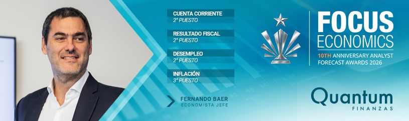 Quantum Finanzas fue distinguida en los FocusEconomics Awards – Big Economies 2026